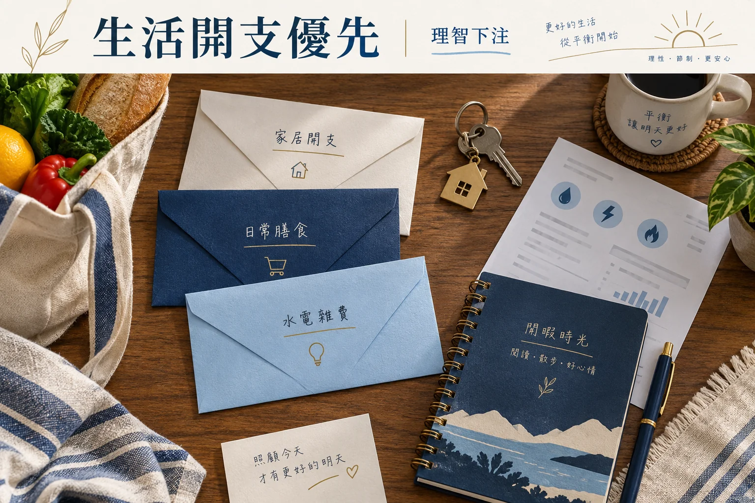 理智下注風險教育：家居開支、食物與水電費應優先保留
