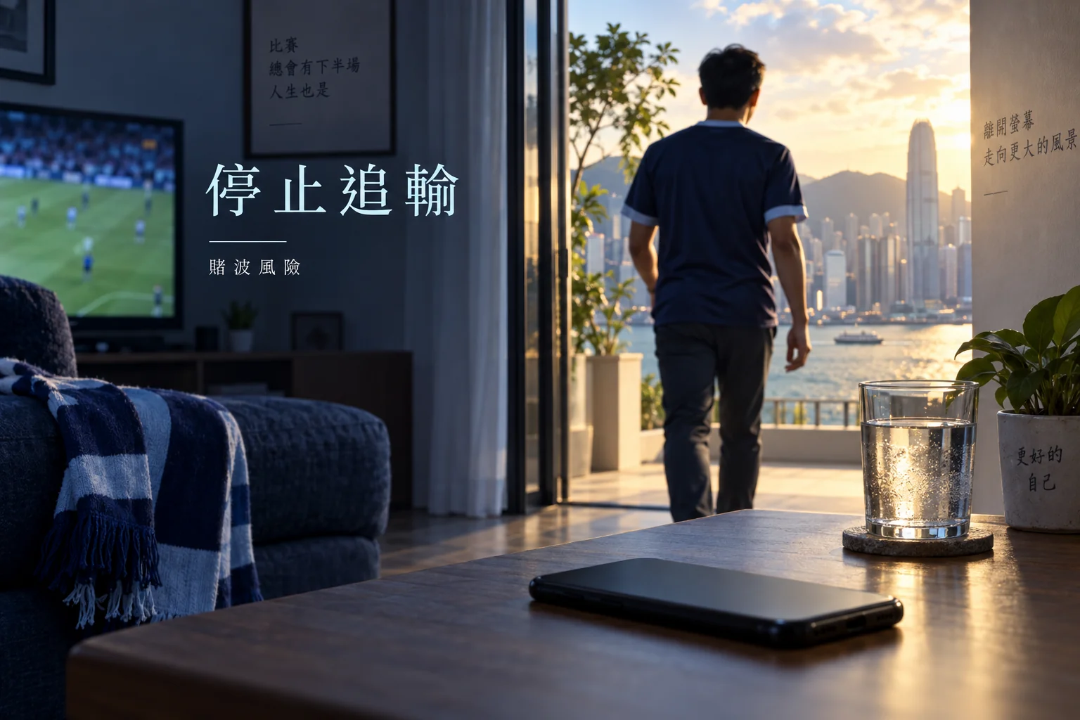 停止追輸：球迷放下手機並離開螢幕，正視賭波風險